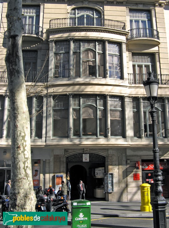 Barcelona - Casa Manuela Xiqués (Rambla, 126)