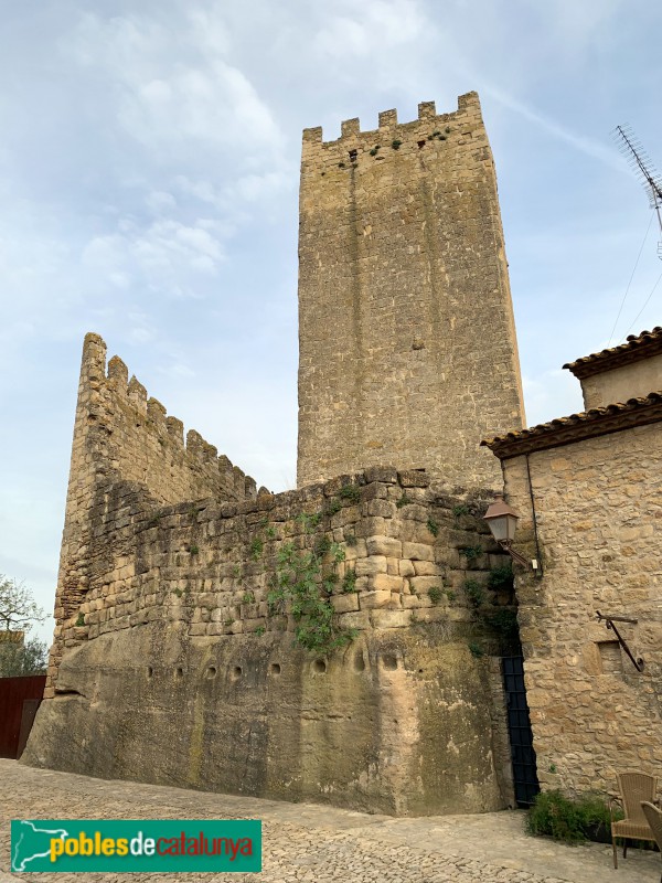 Castell de Peratallada. La torre mestra