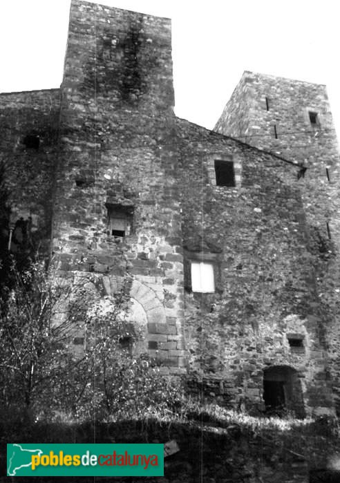 La Bisbal d'Empordà - Castell d'Empordà, abans de la restauració
