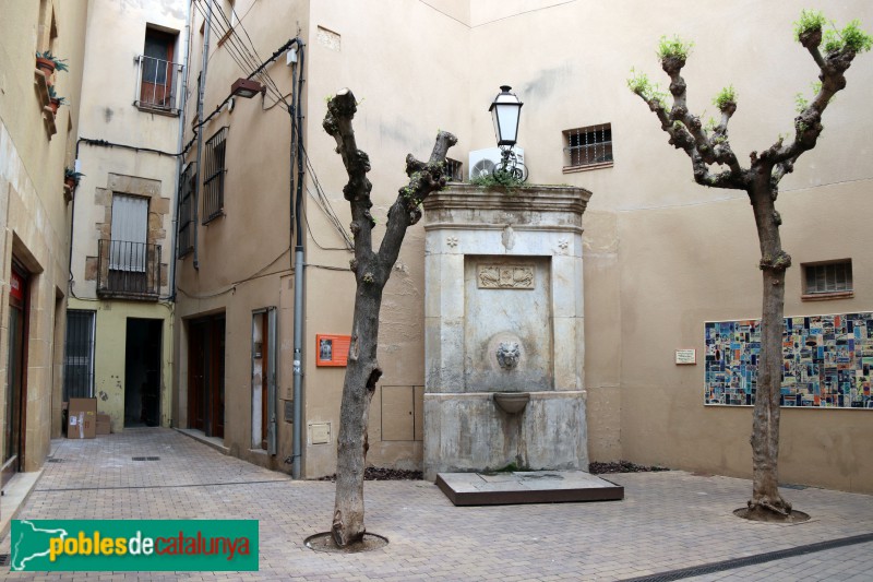 La Bisbal d'Empordà - Font del carrer Santa Maria del Puig