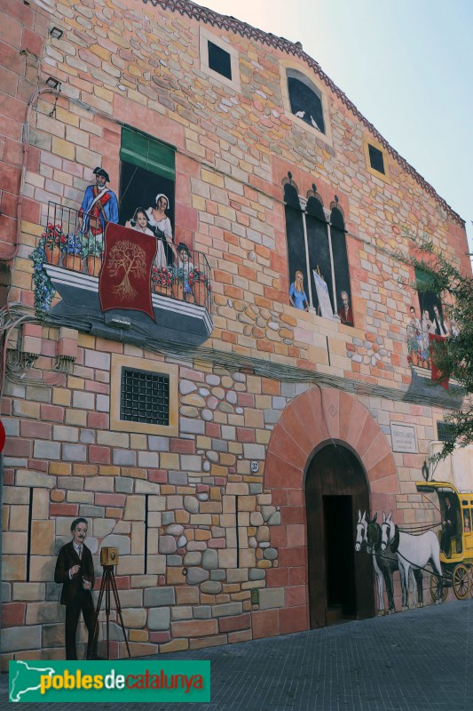 Olesa de Montserrat - Mural del carrer Coscoll