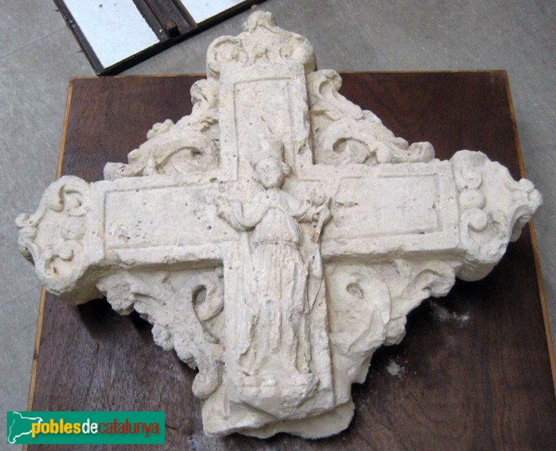 Vilanova i la Geltrú - Creu de Sant Gregori de  la Geltrú, original dipositada al Museu Víctor Balaguer