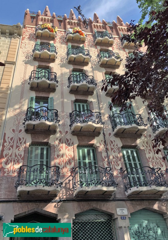 Barcelona - Casa Joan Baptista Rubinat (Or, 44)