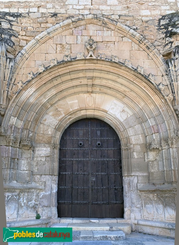 Monestir de Santes Creus - Porta del claustre