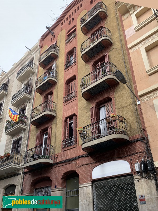 Barcelona - Casa Pere Castellet (Torrijos, 14)
