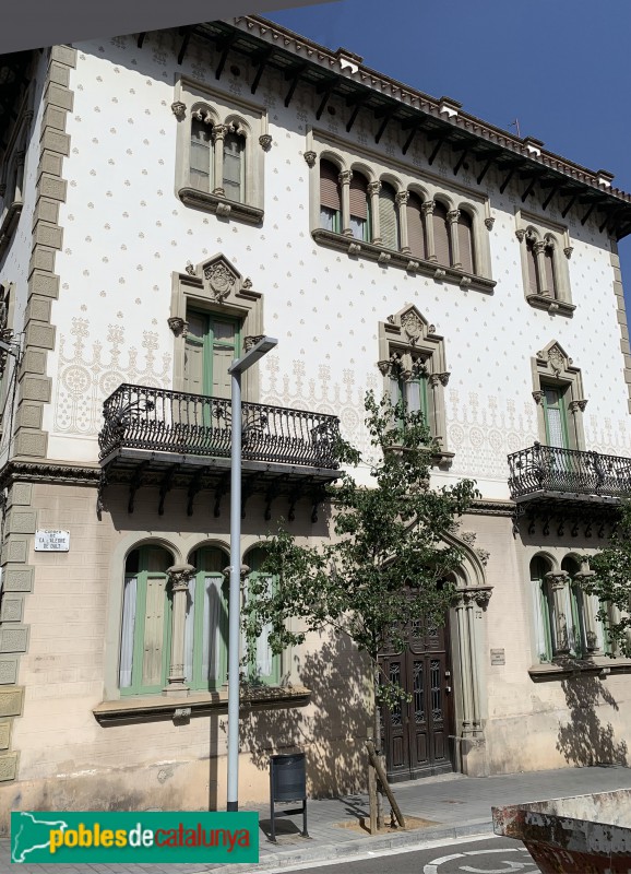 Barcelona - Casa Gustà (Alegre de Dalt, 72-74)