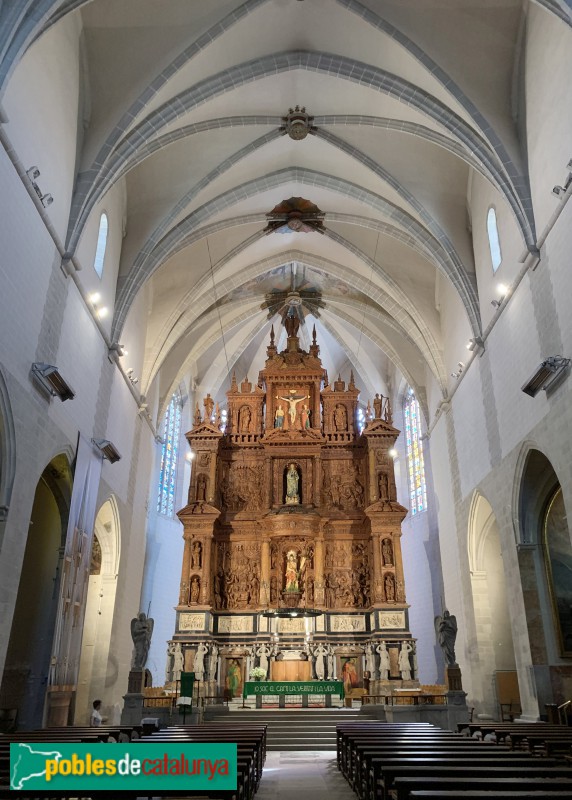 Valls - Església de Sant Joan Baptista, retaule