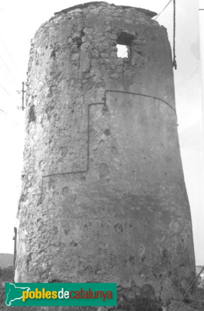 El Perelló - Molí de Vent, abans de la restauració
