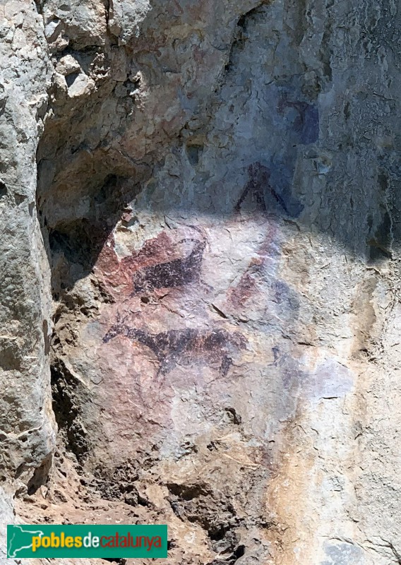 El Perelló - Pintures rupestres de Cabrafeixet