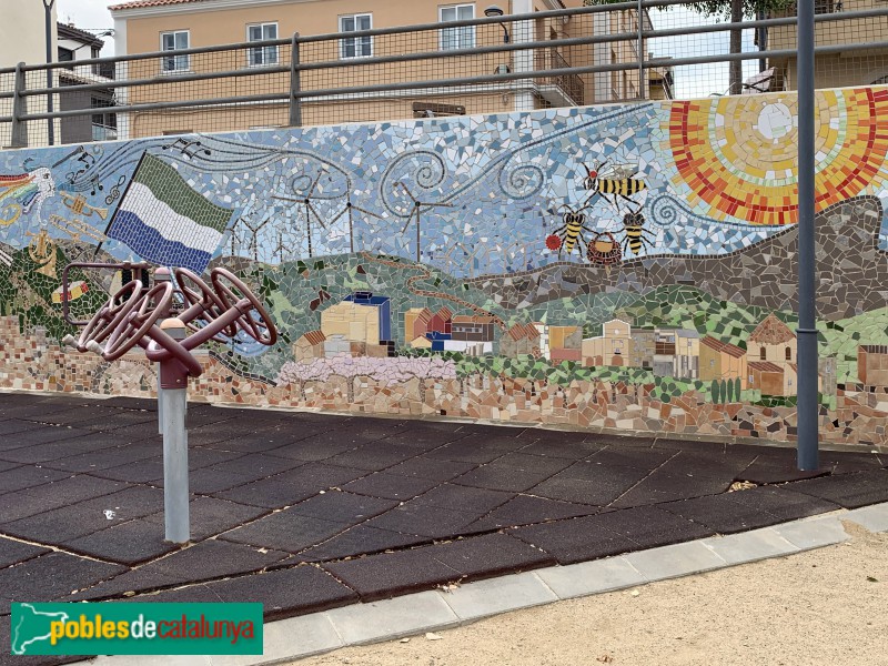 El Perelló - Mural del Parc de les Comes