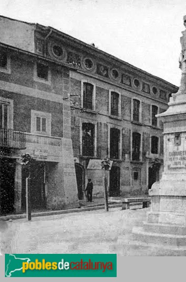 Puigcerdà - Casa Descatllar, foto antiga