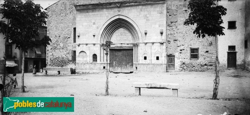 Puigcerdà - Església de Sant Domènec - Massot c1909