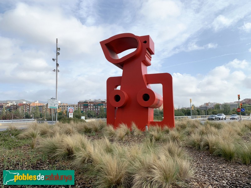 Barcelona - Escultura Yo, América