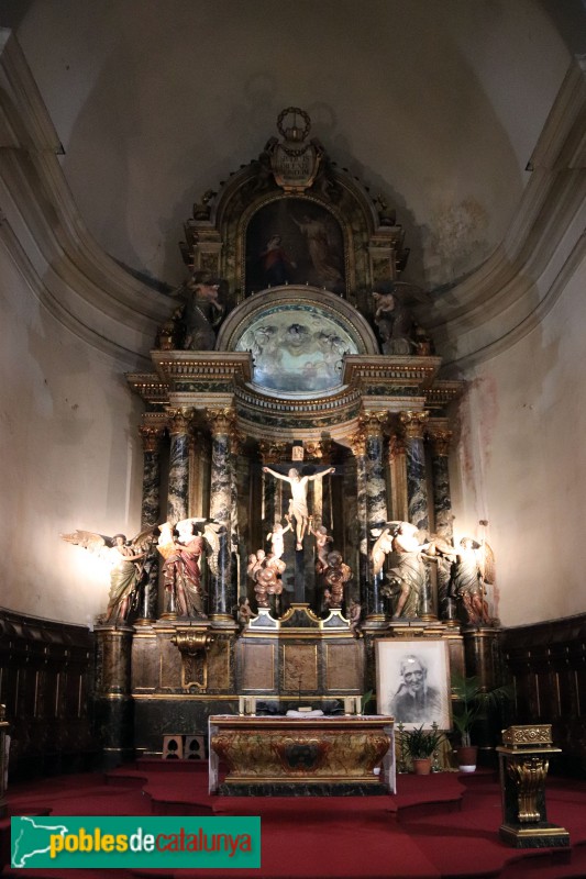 Barcelona - Església de Sant Felip Neri, retaule major