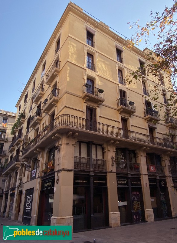 Barcelona - Plaça Sant Josep Oriol, 10
