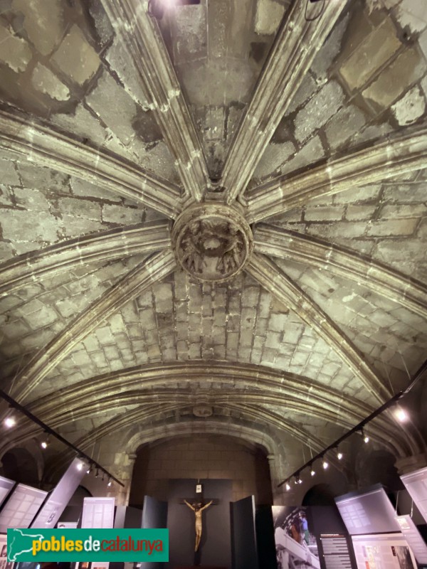 Barcelona - Església del Pi. Cripta