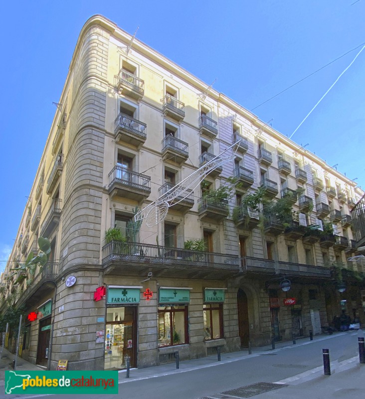 Barcelona - Casa Isidre Sicart (Avinyó, 27-29)