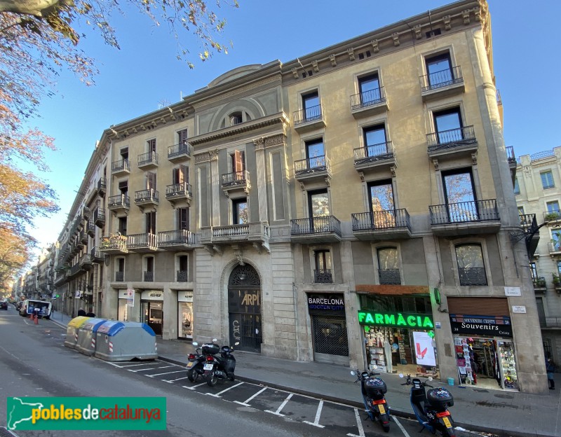 Barcelona - Hotel Quatre Nacions (Rambla, 38)