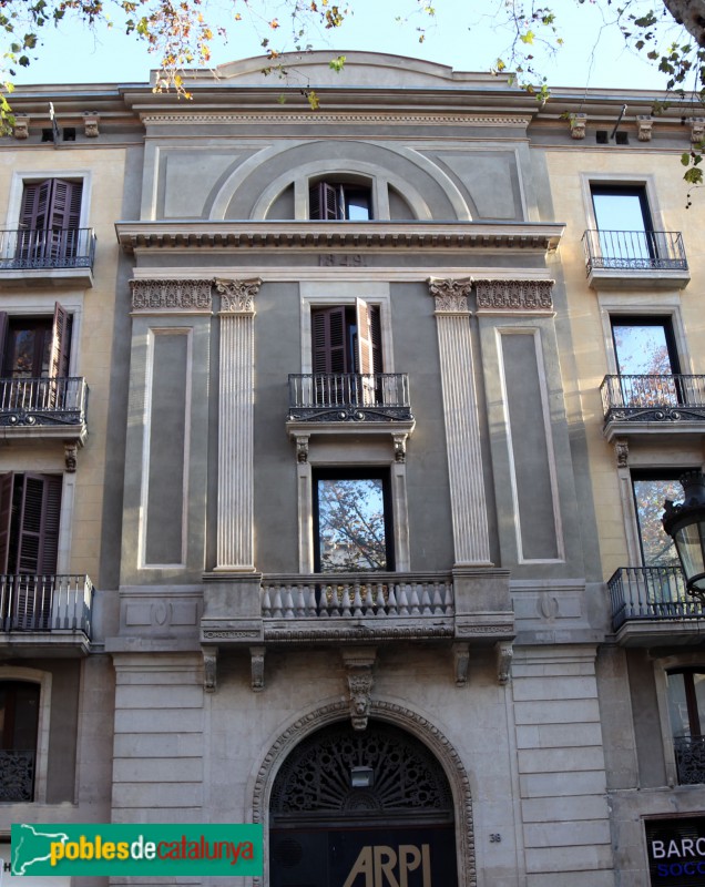 Barcelona - Hotel Quatre Nacions (Rambla, 38)