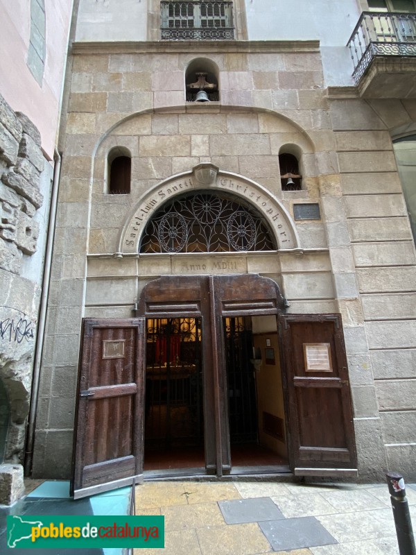 Barcelona - Capella de Sant Cristòfol