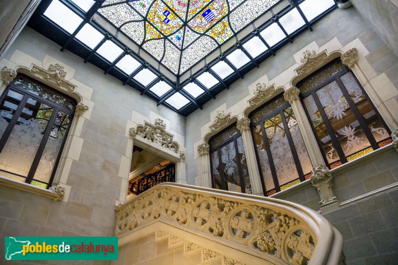 Barcelona - Palau Mornau, interior