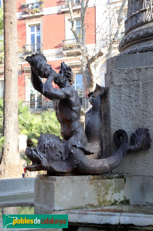 Barcelona - Monument a Galceran Marquet