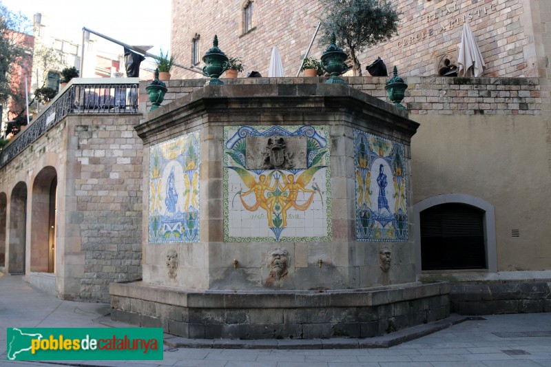 Barcelona - Font de Santa Anna