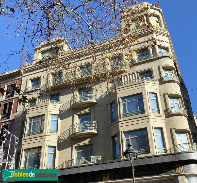 Barcelona - Casa Vehils Vidal (Portal de l'Àngel, 34)