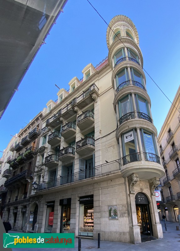 Casa del carrer Santa Anna, 2 Barcelona Santa Anna Pobles de Catalunya