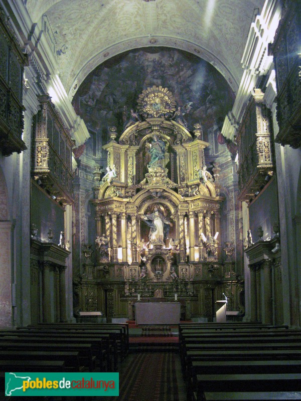 Barcelona - Església de Sant Sever, interior