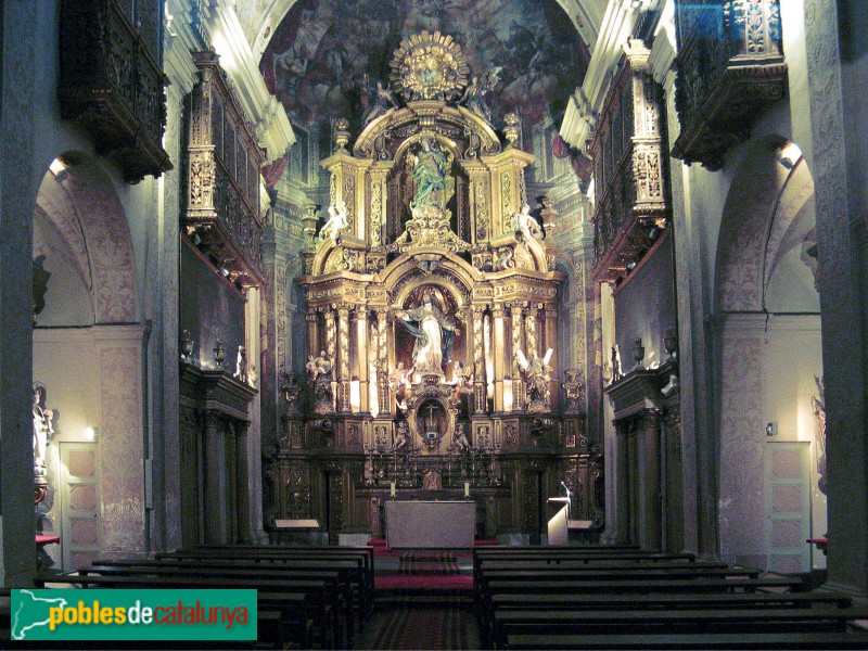 Barcelona - Església de Sant Sever, interior
