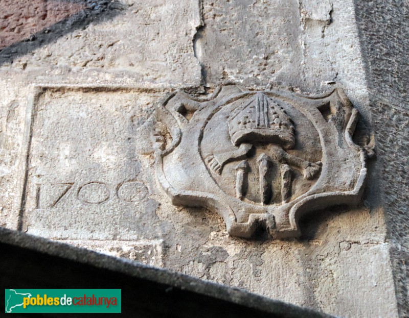 Barcelona - Església de Sant Sever, detall de l'absis