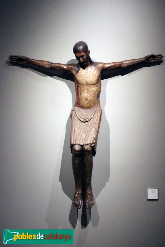 Museu Marès- Crist crucificat -Castella- cap a 1200