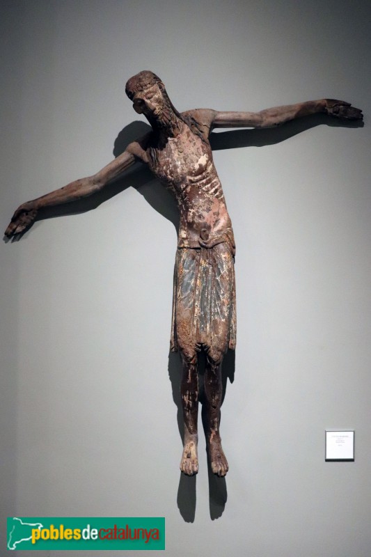 Museu Marès- Crist d'un Davallament -Astúries- final segle XII