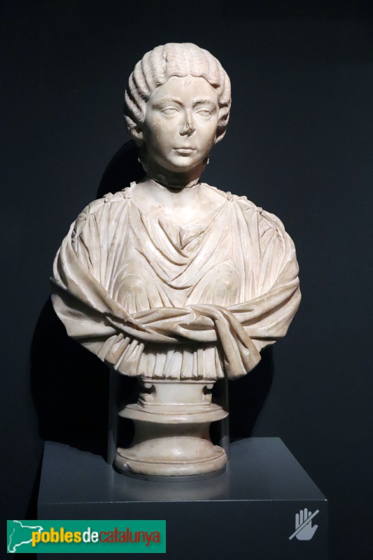 MUHBA - Bust de dona (segle II dC)