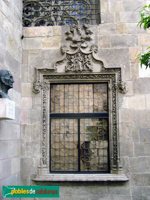 Barcelona - Palau de la Generalitat. Pati dels Tarongers