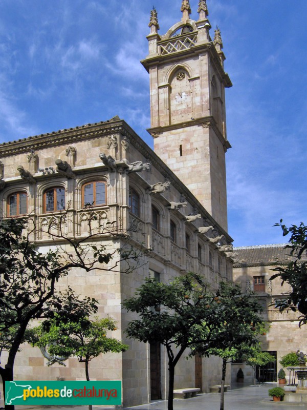 Barcelona - Palau de la Generalitat. Campanar