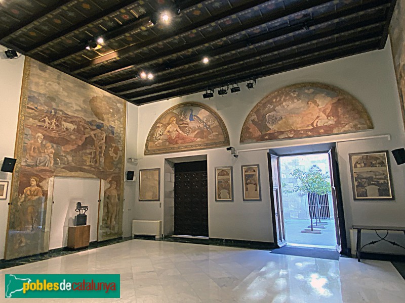 Barcelona - Palau de la Generalitat. Sala Torres Garcia