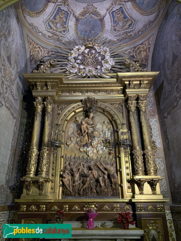 Barcelona - Església de Betlem, capella de la M.D. del Carme
