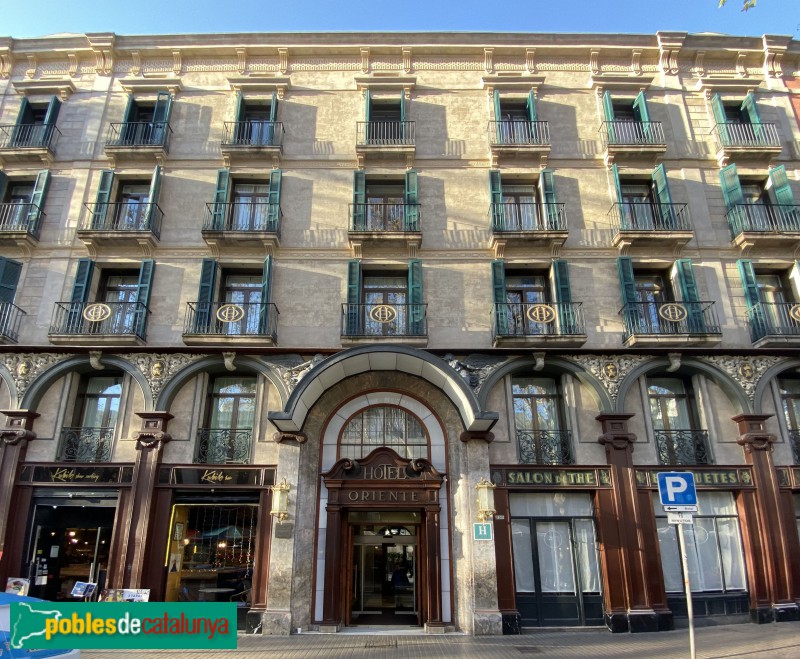 Barcelona - Hotel Oriente (Rambla, 45-47)
