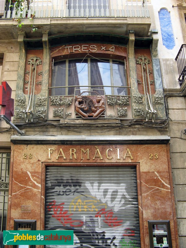 Barcelona - Antiga farmàcia Comabella