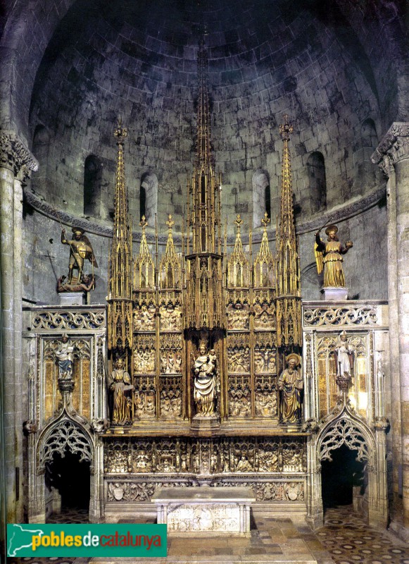 Tarragona - Catedral, retaule de Santa Tecla (Foto: Albert Esteves, 2007) Tarragona - Catedral, retaule de Santa Tecla