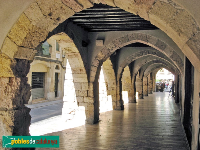 Tarragona - Porxos del carrer Merceria