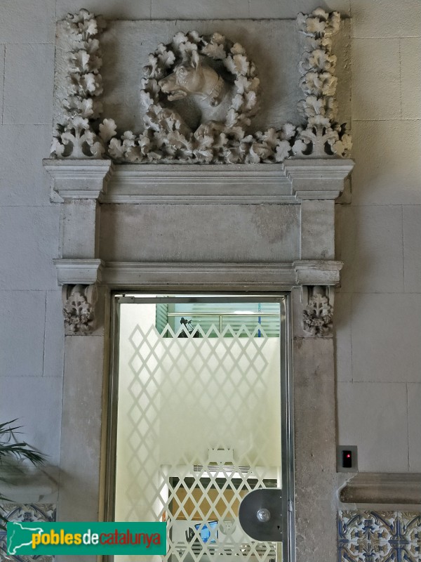 Barcelona - Casa Serra, interior