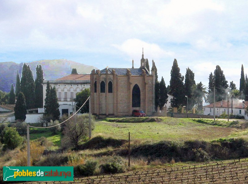 Hostalets de Pierola - Can Mata de la Garriga, capella del Roser