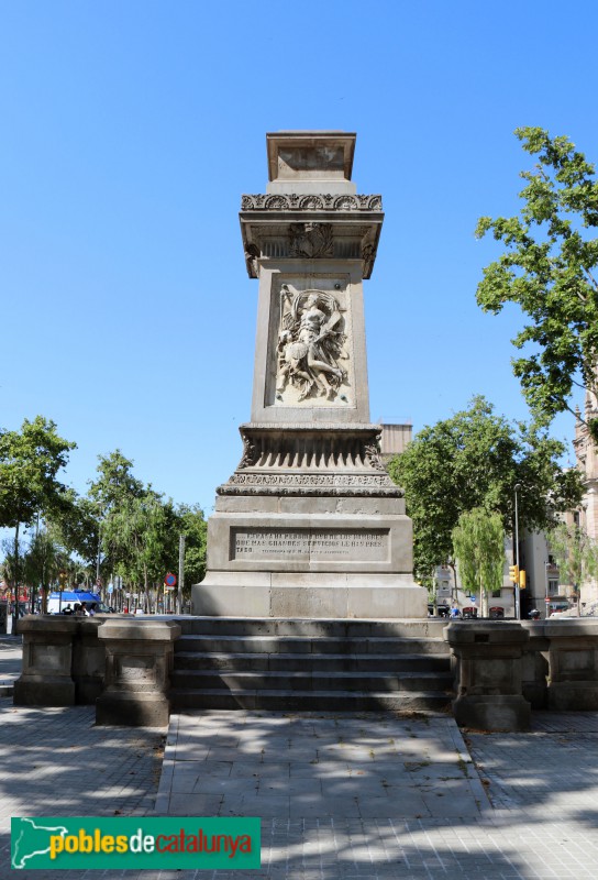 Barcelona - Monument a Antonio López