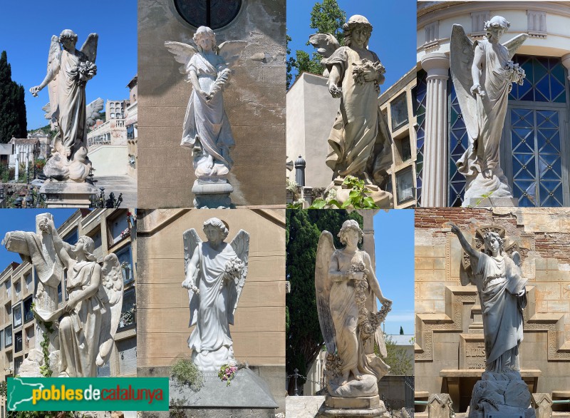 Barcelona - Cementiri de Sant Gervasi. Detalls