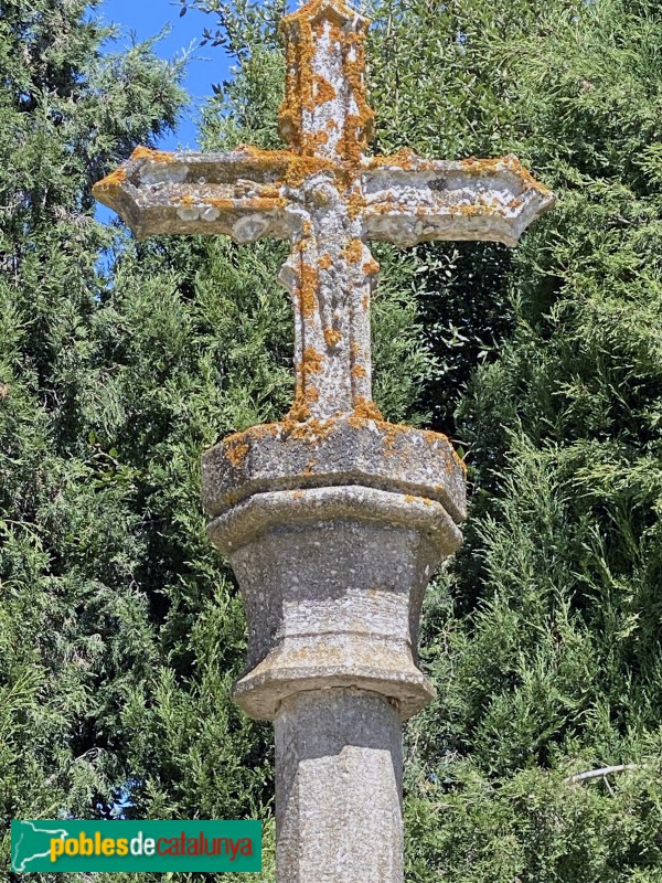 Cruïlles - Creu de terme del santuari de l'Esperança