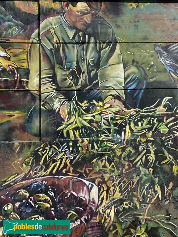 La Granadella - Mural de l'Oli