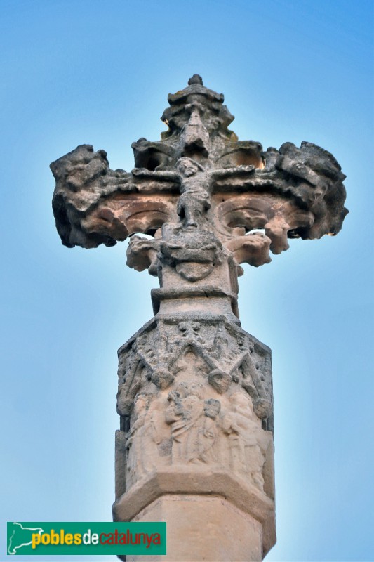 El Vilosell - Creu de terme de Sant Sebastià